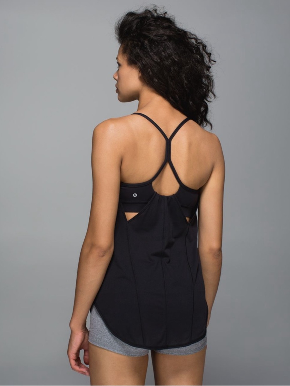 Lululemon Black Roll Out Tanktop Size 6